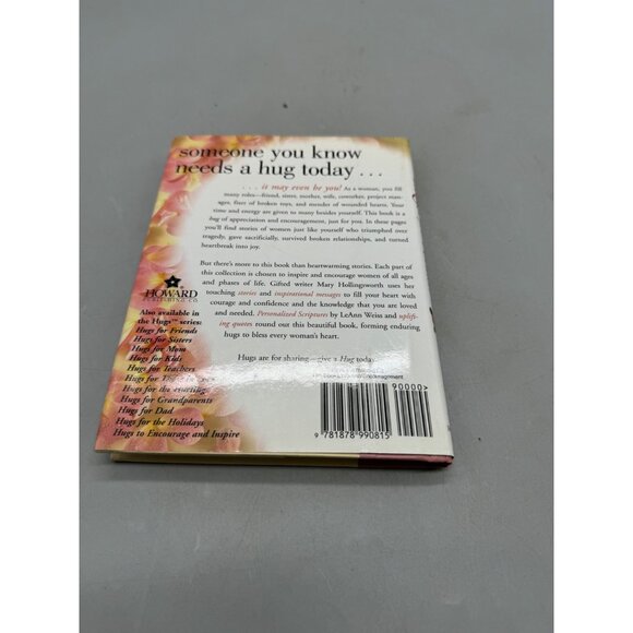 Hugs For Women By Mary Hollingsworth hardcover book Personalized Scriptures READ - Picture 3 of 9